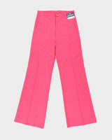 DSWT 1970s Jeans West High Waisted Bell Bottoms Trousers - W28 L32