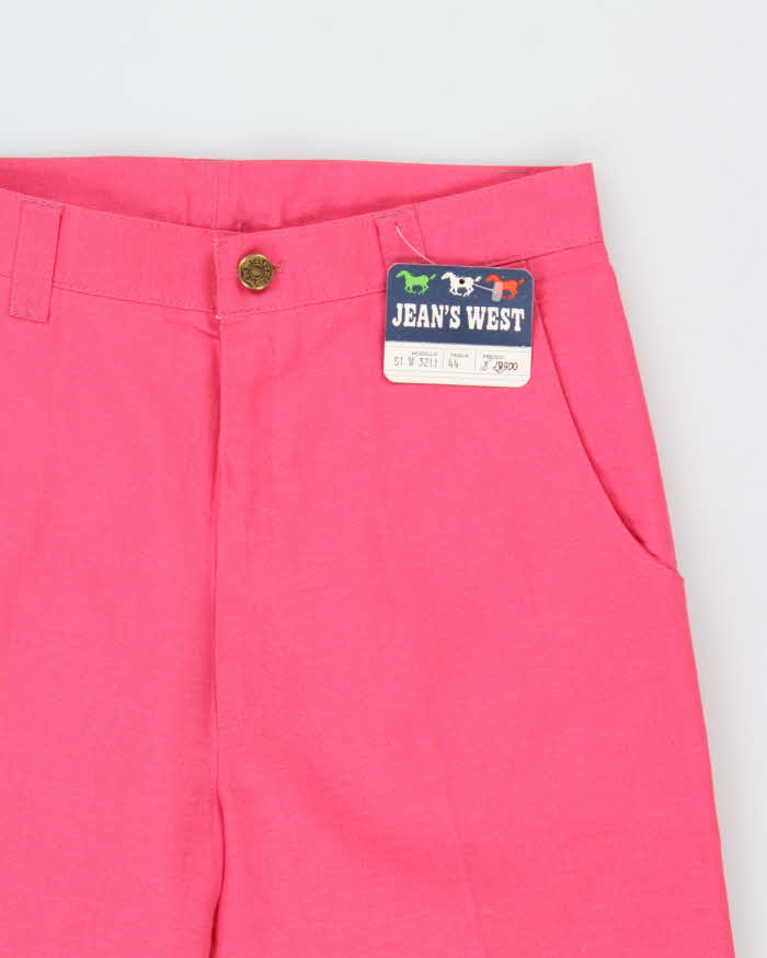 DSWT 1970s Jeans West High Waisted Bell Bottoms Trousers - W28 L32