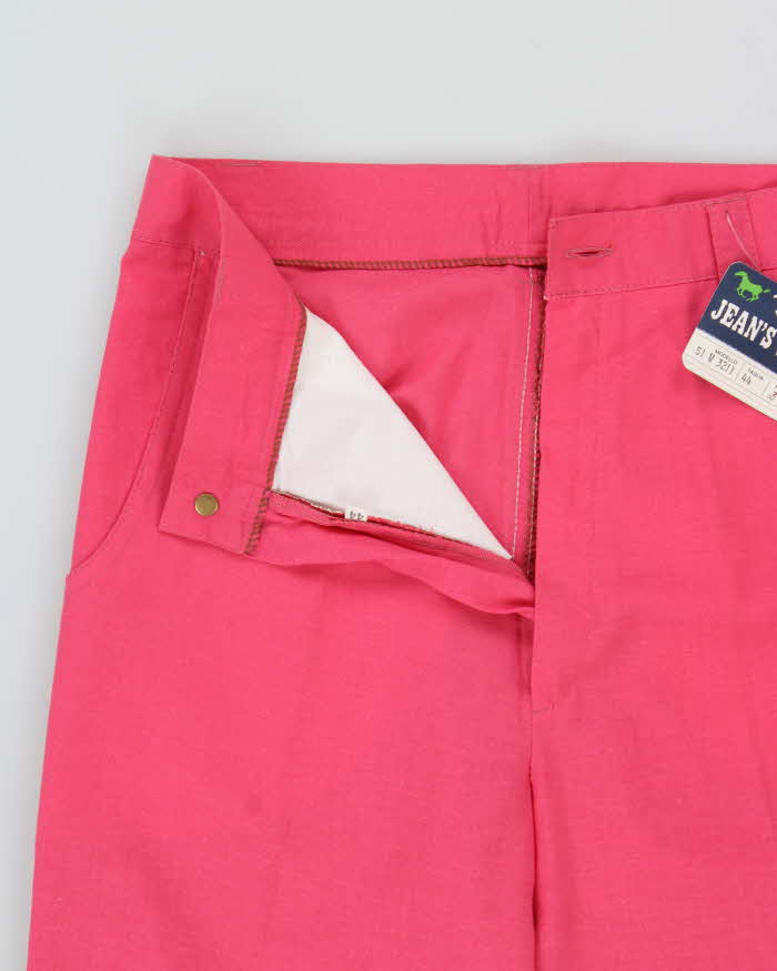 DSWT 1970s Jeans West High Waisted Bell Bottoms Trousers - W28 L32