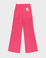 DSWT 1970s Jeans West High Waisted Bell Bottoms Trousers - W27 L32