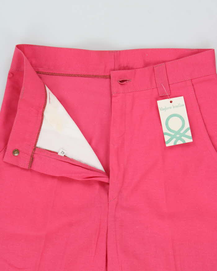 DSWT 1970s Jeans West High Waisted Bell Bottoms Trousers - W27 L32
