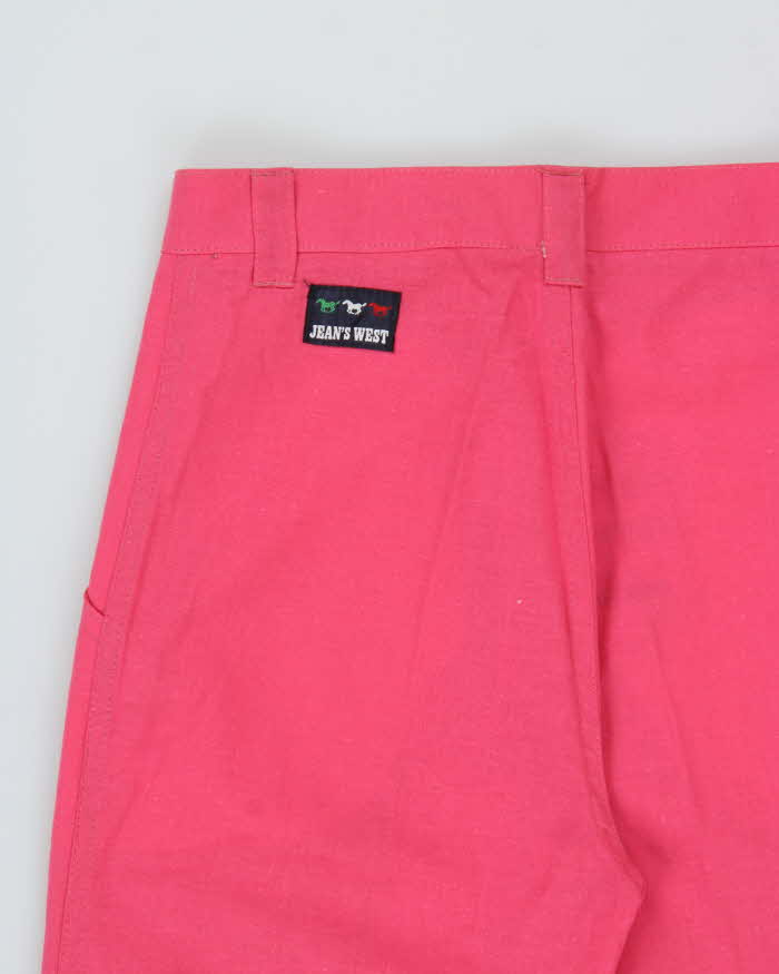 DSWT 1970s Jeans West High Waisted Bell Bottoms Trousers - W28 L30