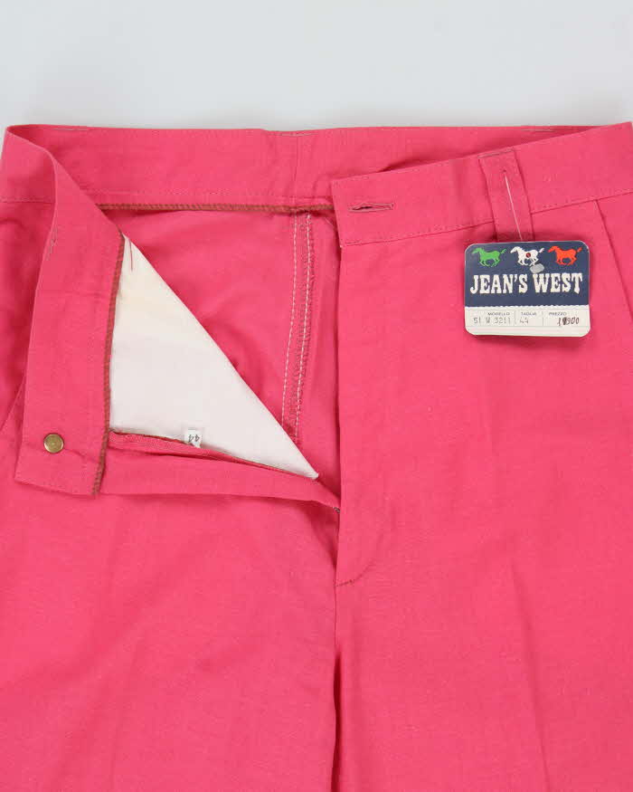 DSWT 1970s Jeans West High Waisted Bell Bottoms Trousers - W28 L30