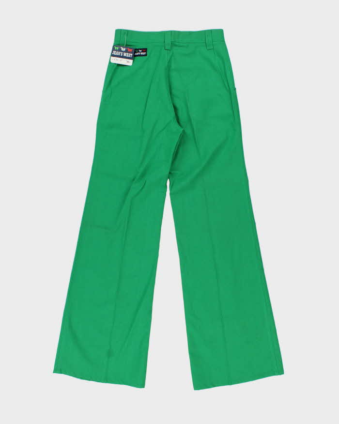 DSWT 1970s Jeans West High Waisted Bell Bottoms Trousers - W28 L32