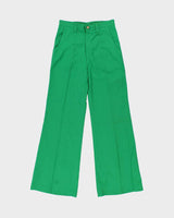 DSWT 1970s Jeans West High Waisted Bell Bottoms Trousers - W28 L30