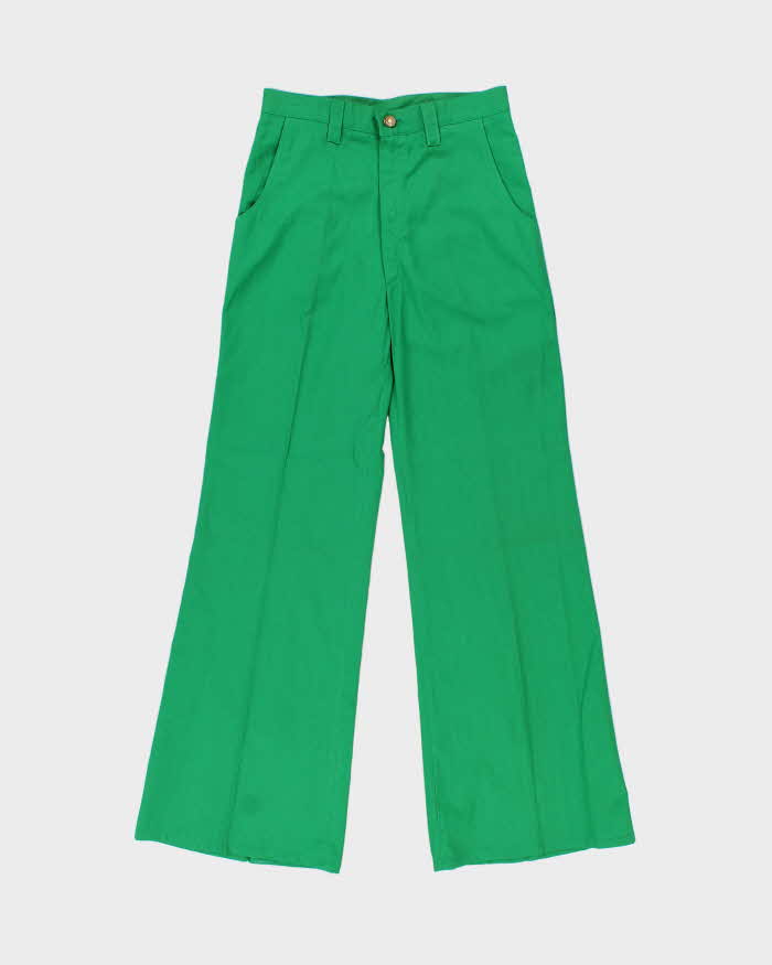 DSWT 1970s Jeans West High Waisted Bell Bottoms Trousers - W28 L30