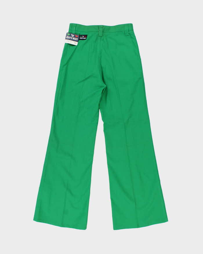 DSWT 1970s Jeans West High Waisted Bell Bottoms Trousers - W28 L30