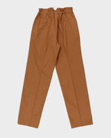 DSWT 1980s Jeans West Paperbag High Waisted Trousers - W28 L32