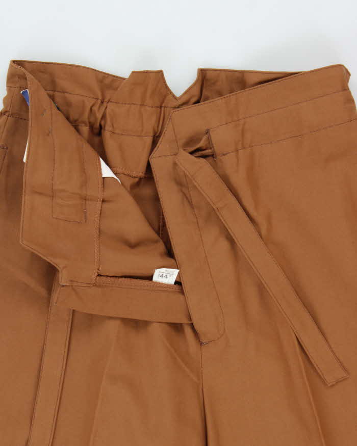 DSWT 1980s Jeans West Paperbag High Waisted Trousers - W28 L32