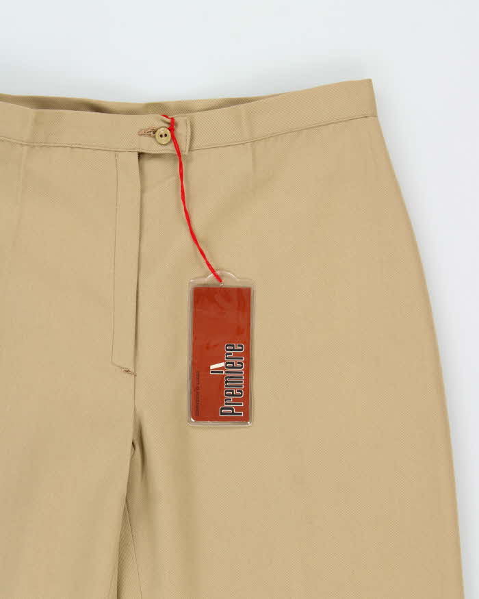 DSWT Vintage 1970s Di Lusso Premiere Italy Women's High Waisted Bell Bottom Flared Trousers - W29 L32