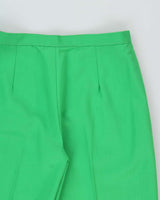DSWT Vintage 1970s Di Lusso Premiere Italy Women's High Waisted Bell Bottom Flared Trousers - W27 L30