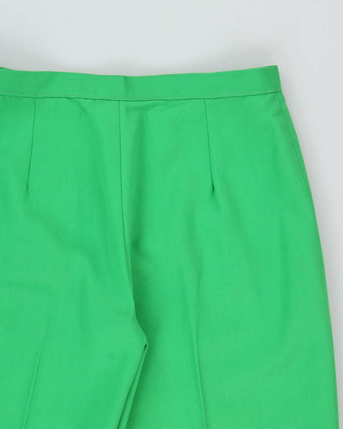DSWT Vintage 1970s Di Lusso Premiere Italy Women's High Waisted Bell Bottom Flared Trousers - W27 L30