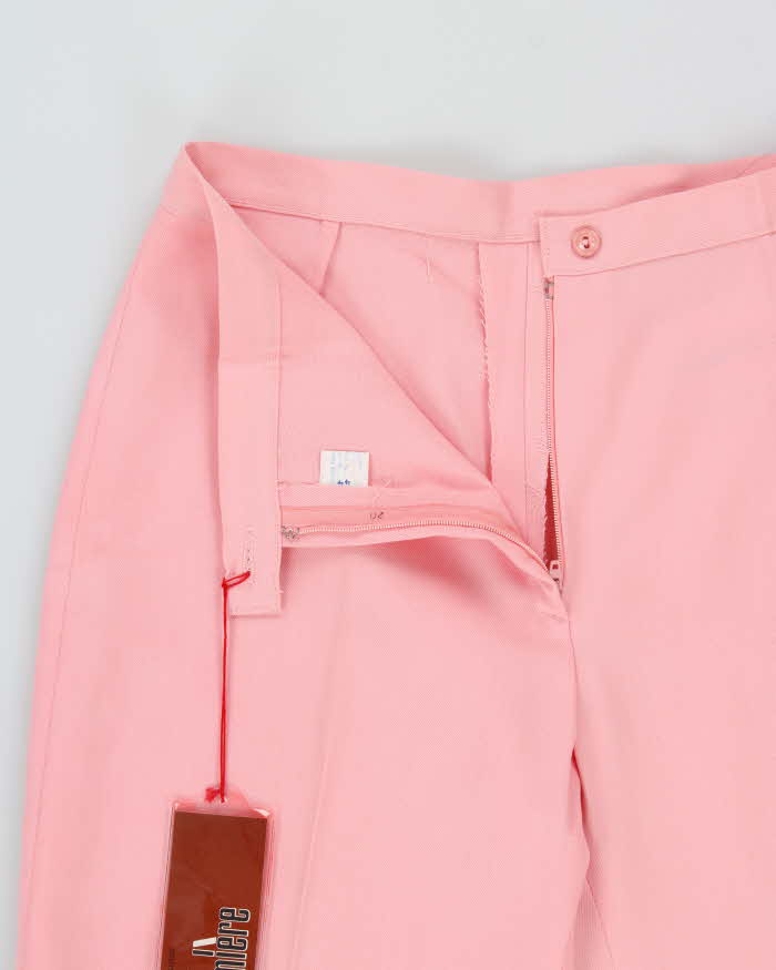 DSWT Vintage 1970s Di Lusso Premiere Italy Women's High Waisted Bell Bottom Flared Trousers - W30 L32