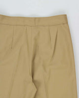 Deadstock 1970s Di Lusso Premiere Italy Women's High Waisted Bell Bottom Flared Trousers - W28 L32