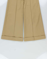 Deadstock 1970s Di Lusso Premiere Italy Women's High Waisted Bell Bottom Flared Trousers - W28 L32