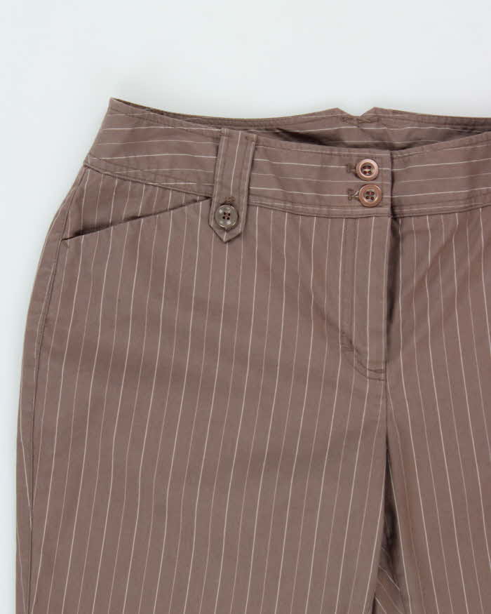Vintage Y2k 00s Reitmans Pin Stripe Lightweight Trousers - W31 L28