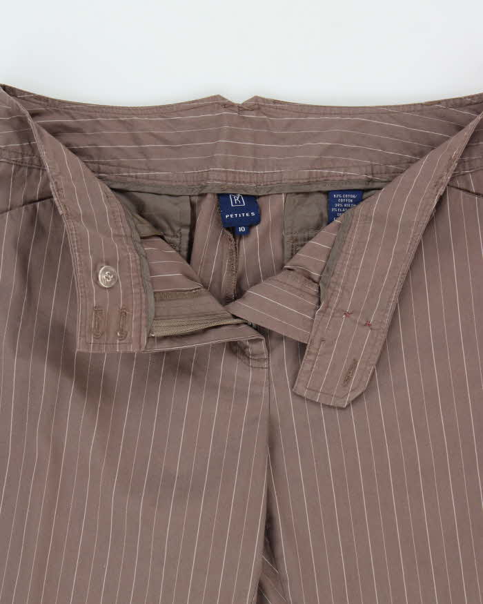 Vintage Y2k 00s Reitmans Pin Stripe Lightweight Trousers - W31 L28