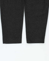 Vintage S'MaxMara Women's Double Pleated High Waisted Wool Relaxed Straight Leg Trousers - W30 L26