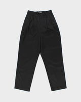 Moussy High Waisted Double Pleated Women's Loose Fit Trousers - W24 L27