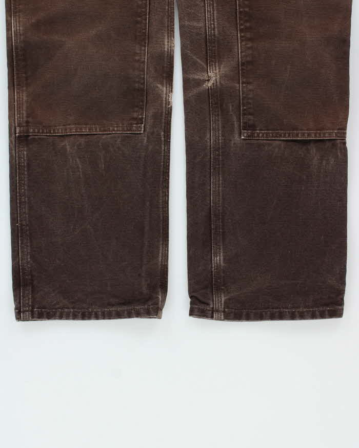 Vintage Carhartt WB316 DKB Women's Distressed Double Knee Easy Original Fit Carpenter Trousers - W28 L29