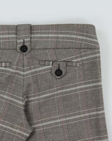 Vintage Y2k 2000s Dynamite Checked Capri Trousers - S