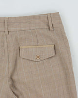 Vintage Y2k 2000s RW&amp;Co Checked Capri Trousers - S