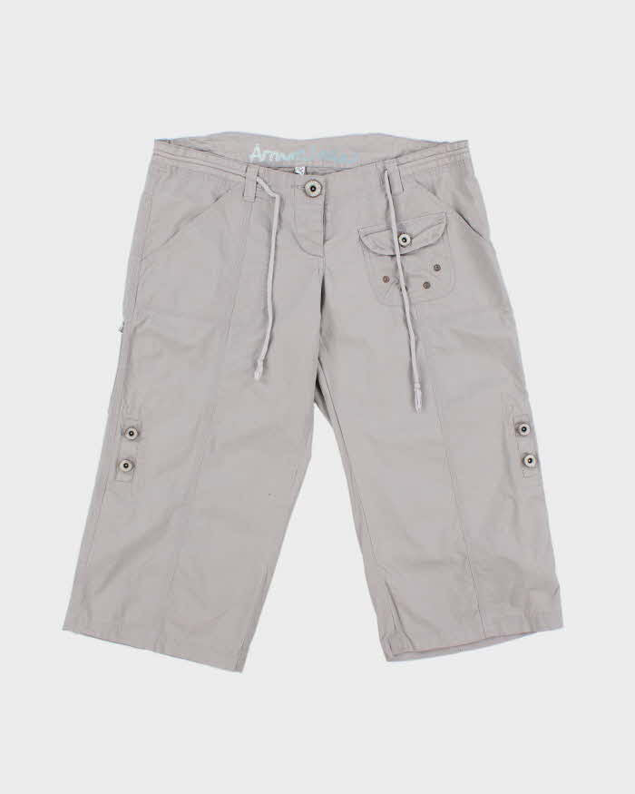 Vintage Y2k 2000s Armor Jeans Cargo Capri Trousers - W32