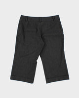 Vintage Y2k 2000s Ricki's Pin Stripe Capri Trousers - M
