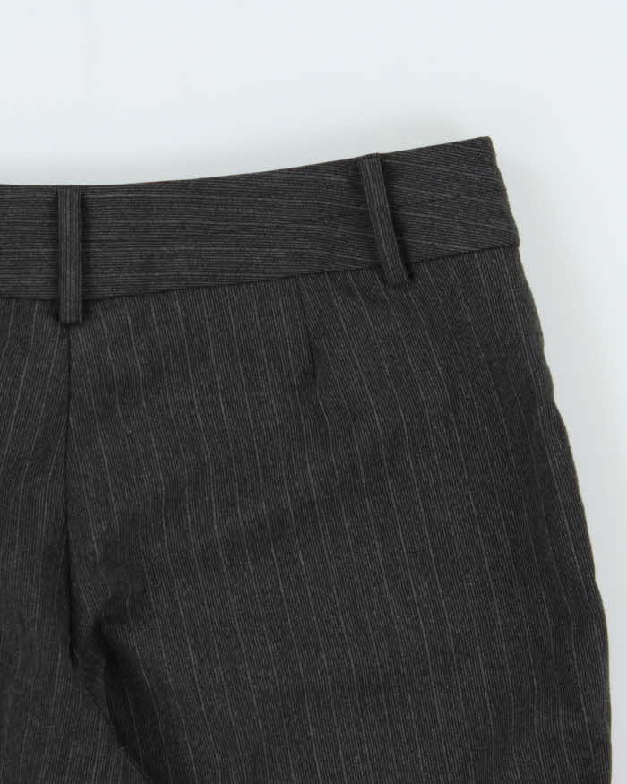 Vintage Y2k 2000s Ricki's Pin Stripe Capri Trousers - M