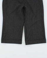 Vintage Y2k 2000s Ricki's Pin Stripe Capri Trousers - M