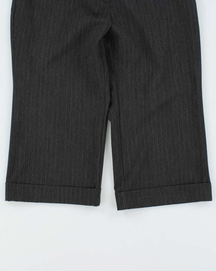 Vintage Y2k 2000s Ricki's Pin Stripe Capri Trousers - M