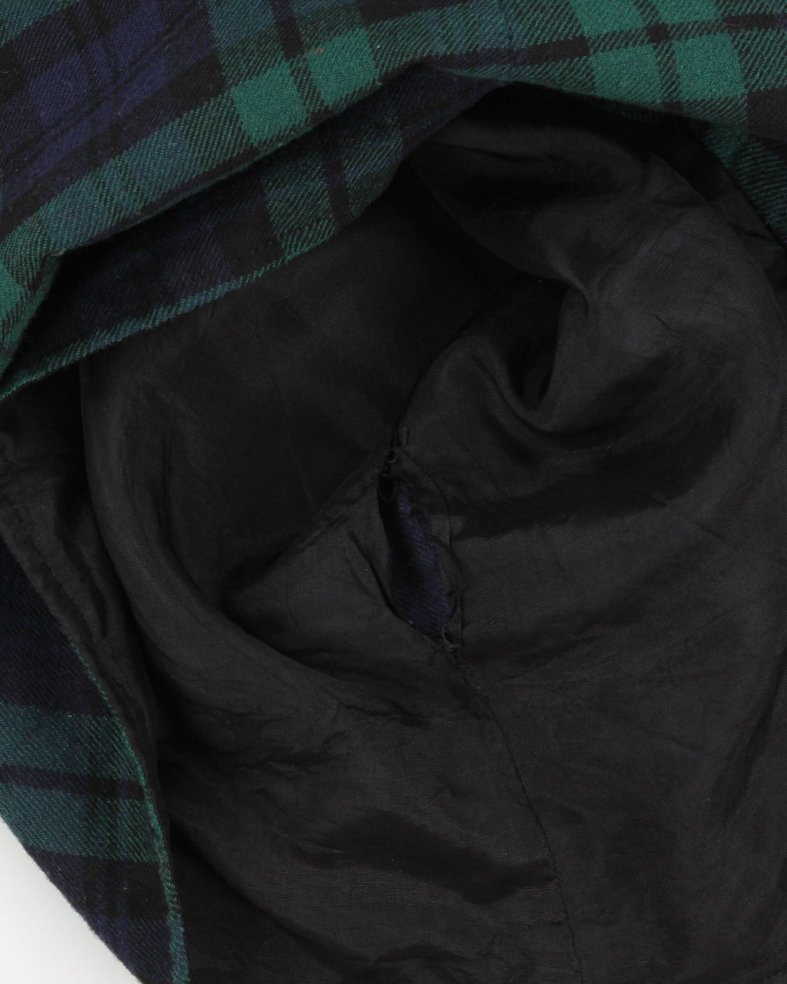 Vintage 90s Aljean Tartan Vest - S