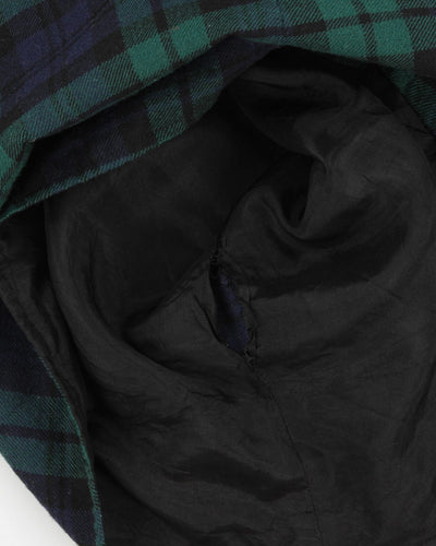 Vintage 90s Aljean Tartan Vest - S