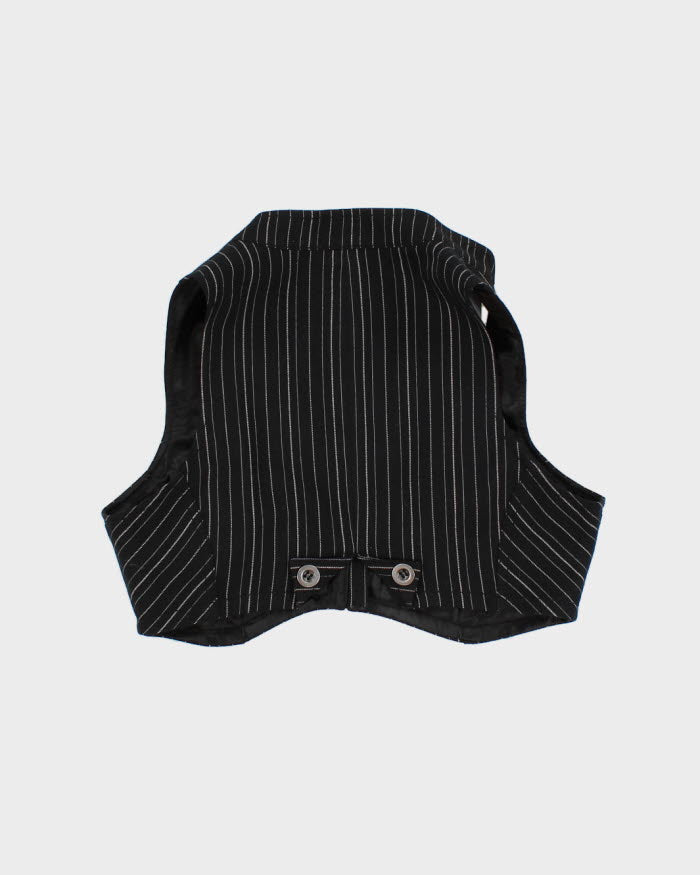 Women's Vintage 00s Guess Cropped Vest Blouse - M