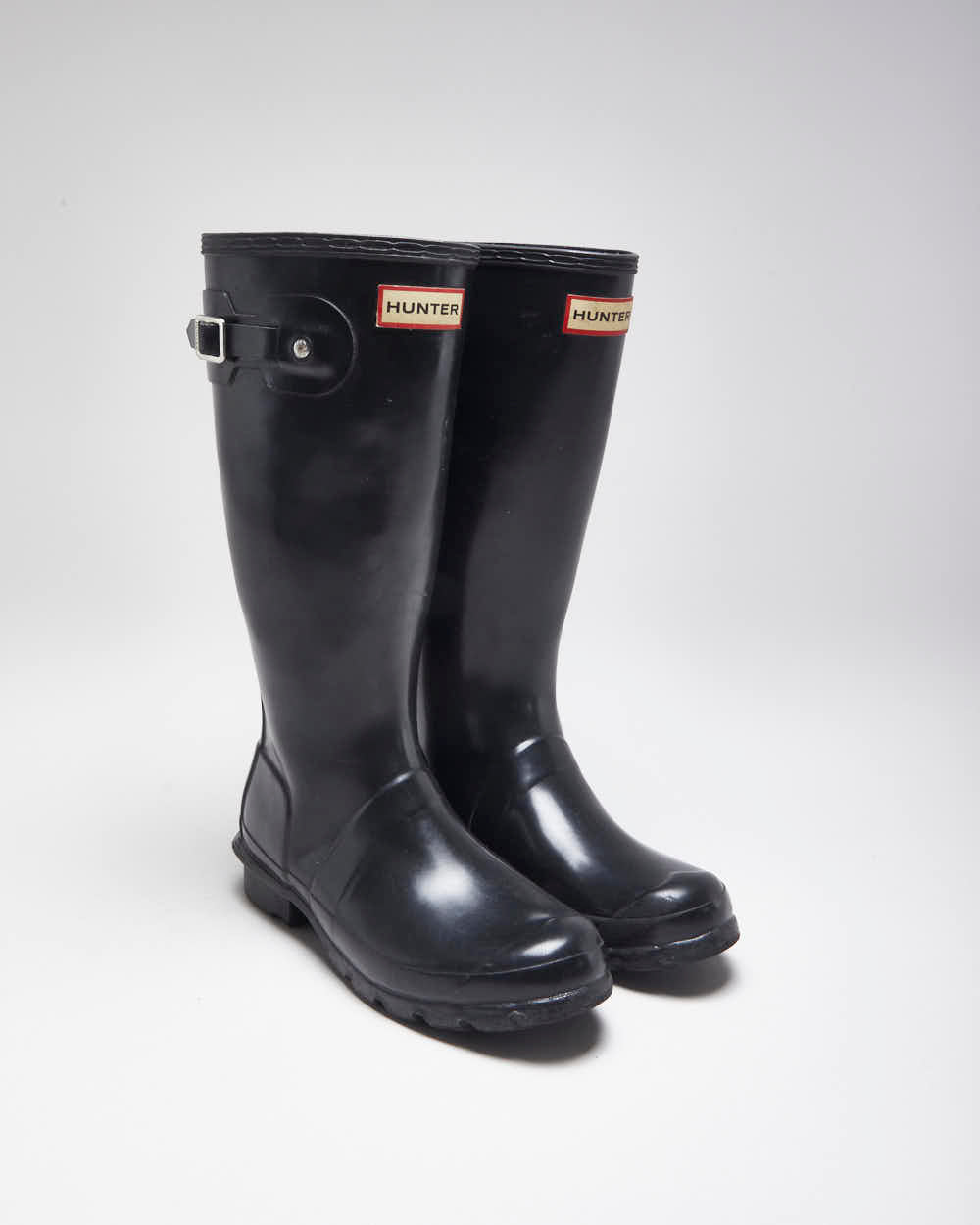 Hunter Black Wellington Boots - UK3