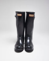 Hunter Black Wellington Boots - UK3