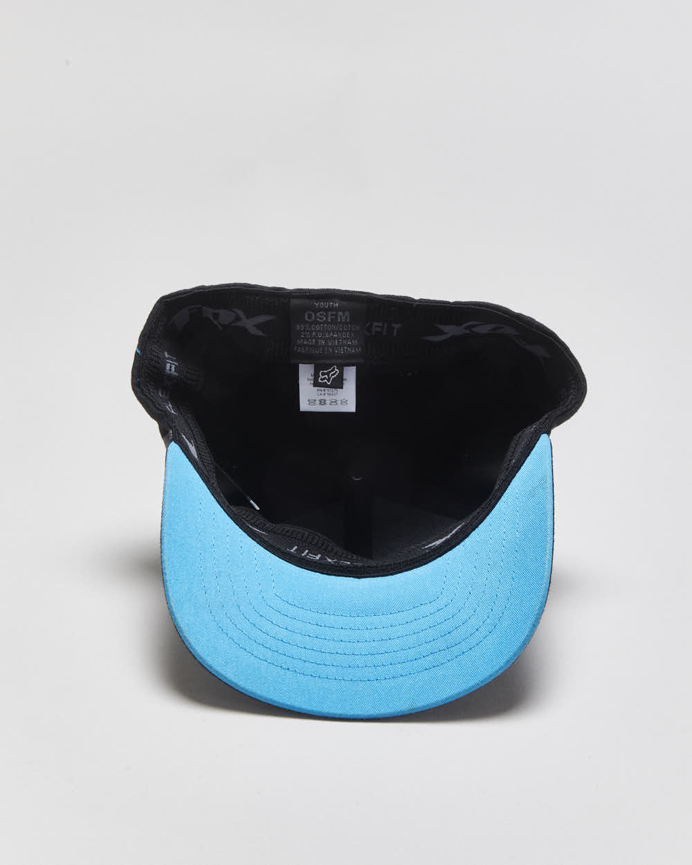 Vintage Fox Racing Embroidered FlexFit Canvas Baseball Cap - Youth OSFA