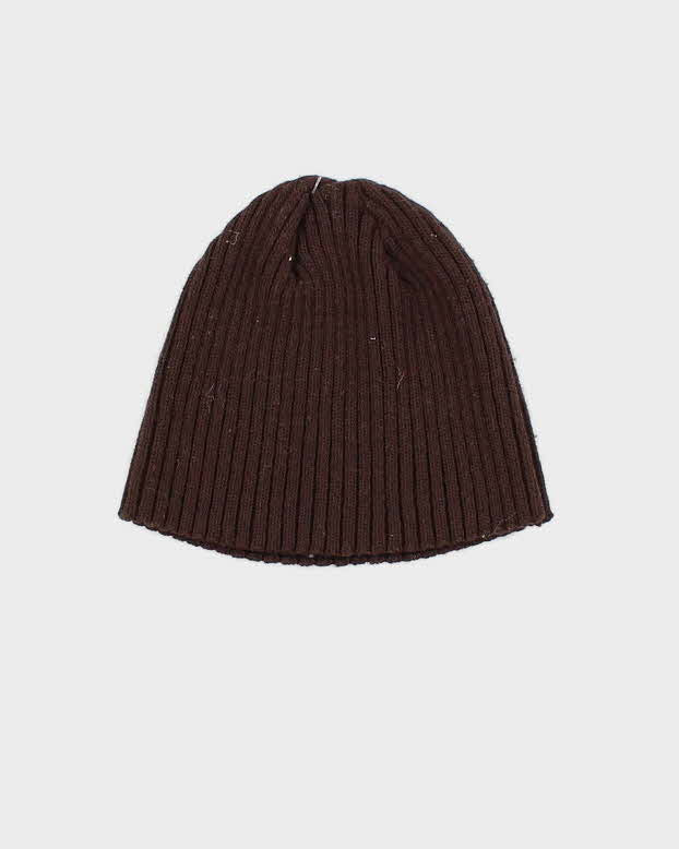 Youth Brown Lacoste Beanie - O/S