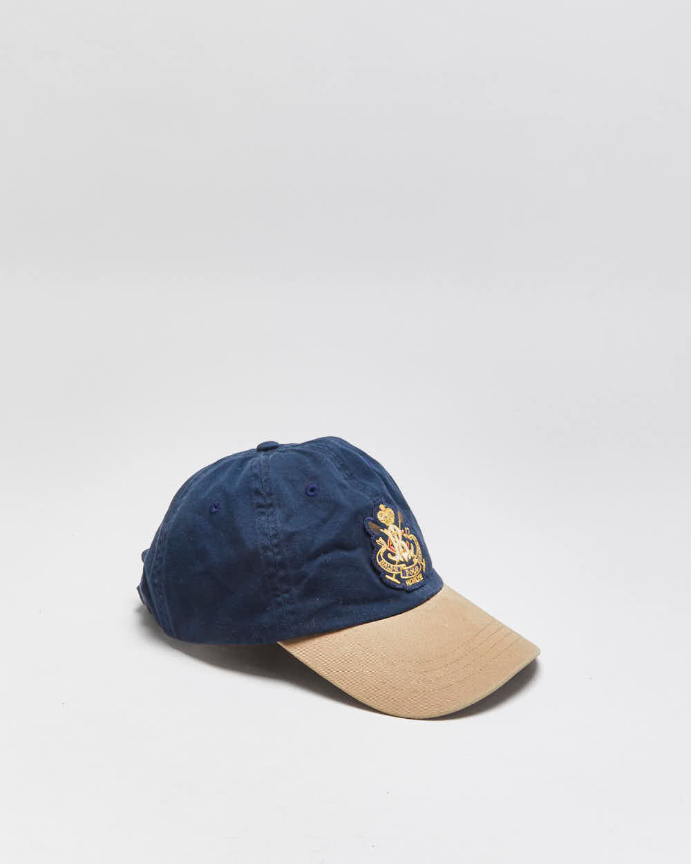 Vintage Y2K 00s Polo Ralph Lauren Crest Cotton Chino Baseball Cap - Youth L
