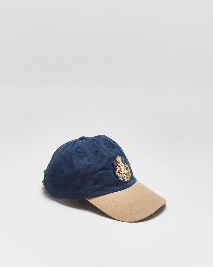 Vintage Y2K 00s Polo Ralph Lauren Crest Cotton Chino Baseball Cap - Youth L