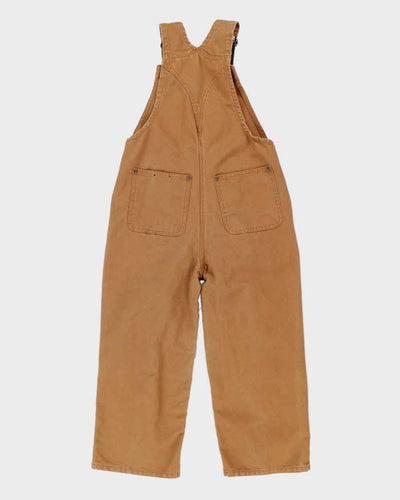 Youths Carhartt Camel Work Dungarees