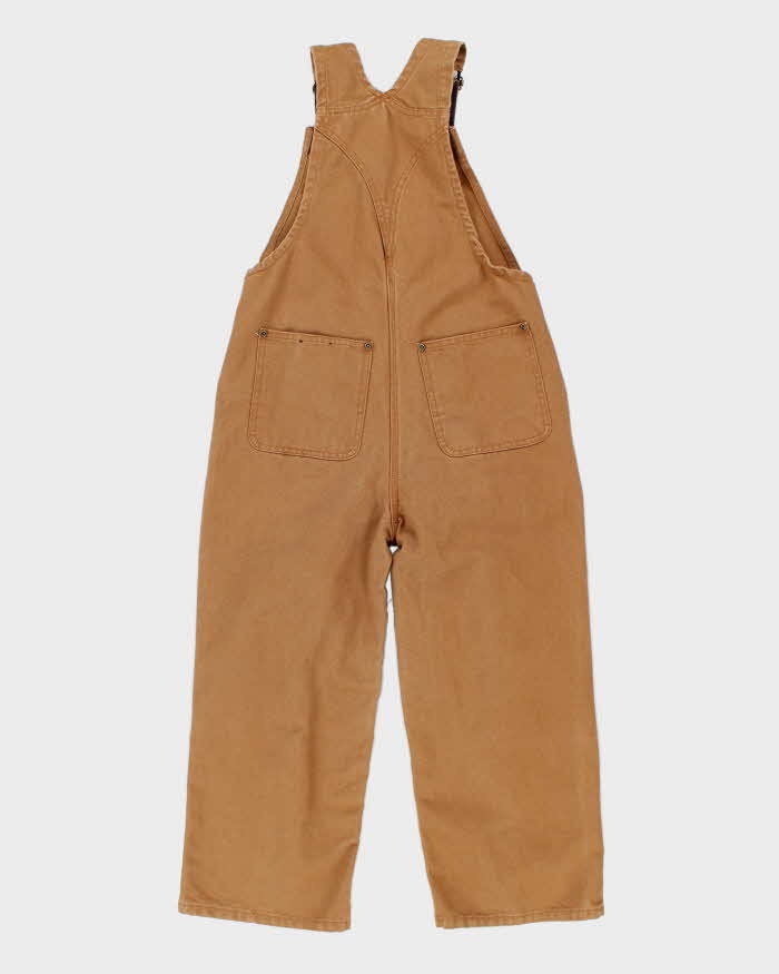 Youths Carhartt Camel Work Dungarees