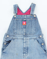 Vintage 90s Gap Girls Fleece Lined Dungarees - Youth W30 L24