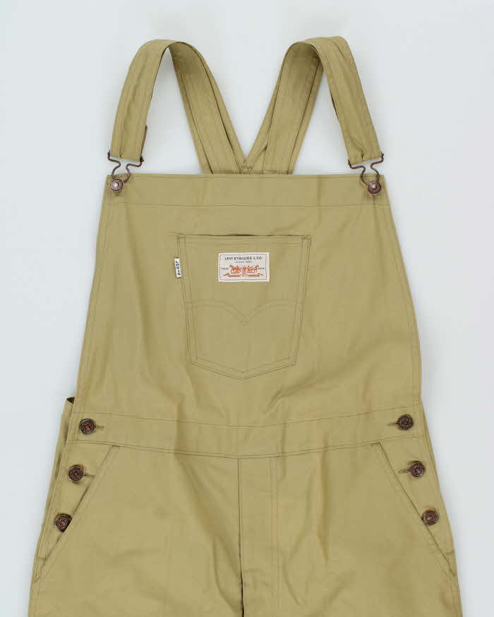DSWT 1980s Levi's Youthwear White Tab Dungarees - W33 L36