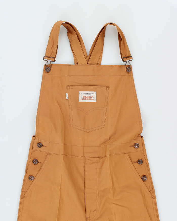 DSWT 1980s Levi's Youthwear White Tab Dungarees - W30 L36