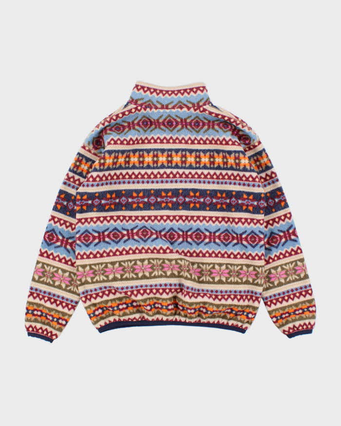 Vintage Polo Ralph Lauren Navajo Quarter-Zip Fleece - Youth L