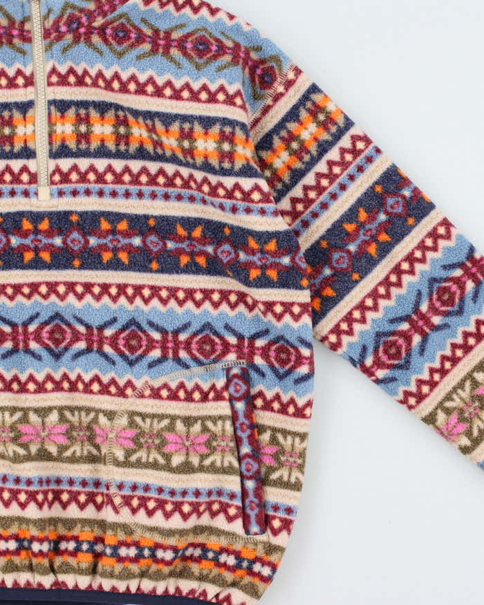 Vintage Polo Ralph Lauren Navajo Quarter-Zip Fleece - Youth L
