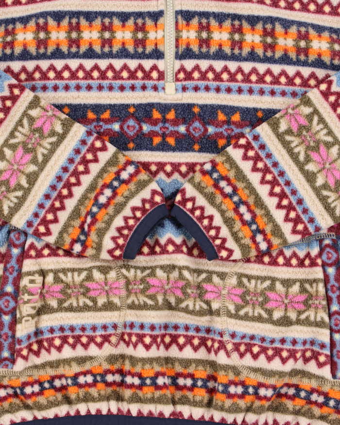 Vintage Polo Ralph Lauren Navajo Quarter-Zip Fleece - Youth L