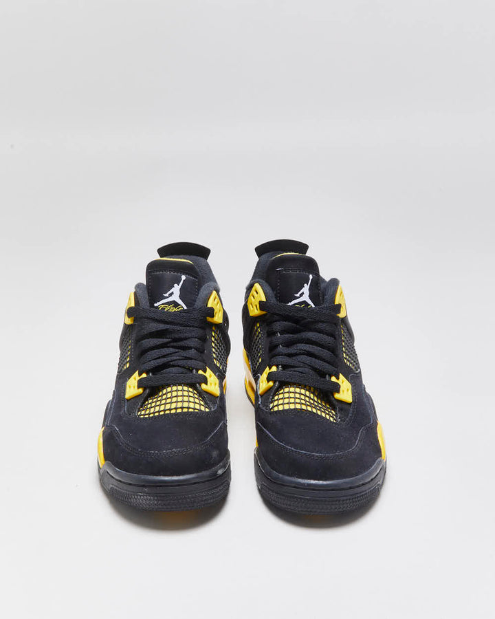 2022 Nike Air Jordan 4 Retro SE 'Yellow Thunder' Trainers - Youth UK5.5