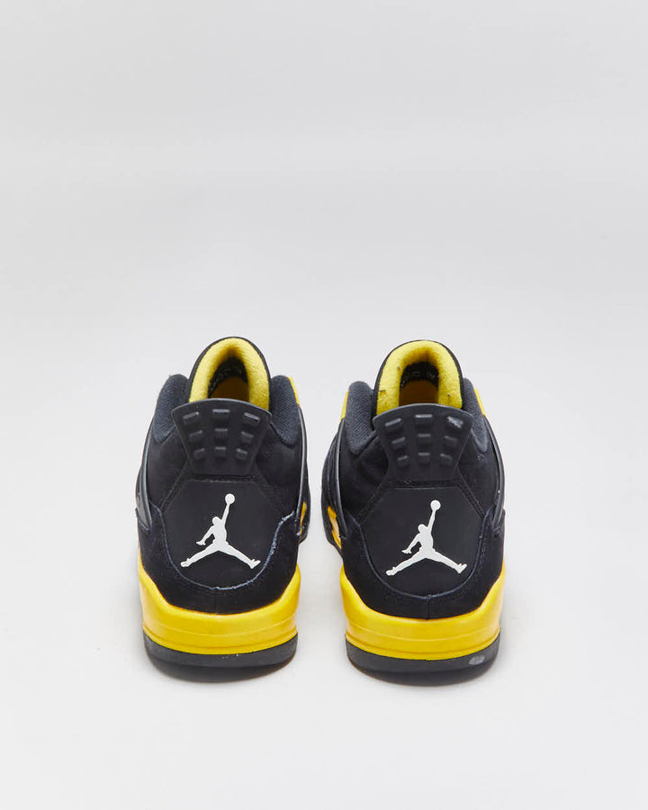 2022 Nike Air Jordan 4 Retro SE 'Yellow Thunder' Trainers - Youth UK5.5
